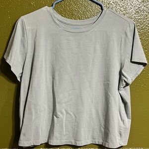 Old Navy Gray Short Sleeve Tee